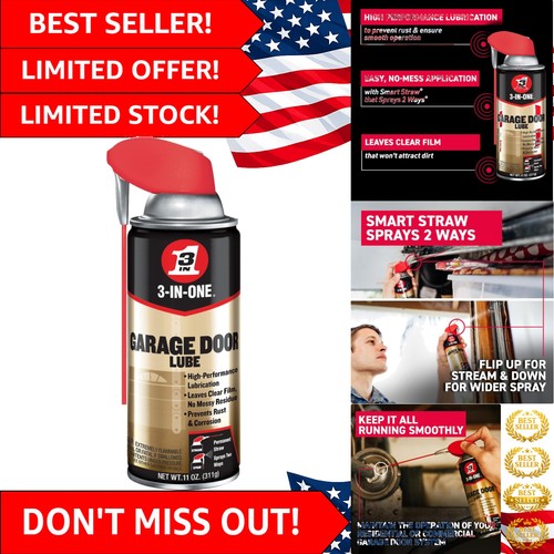 Garage door lubricant - garage,
