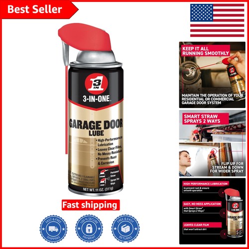 Garage door lubricant - door, spray