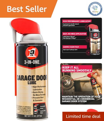 Garage door lubricant - oz,