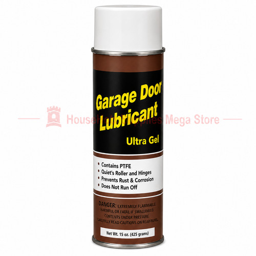 Garage door lube - door, gel