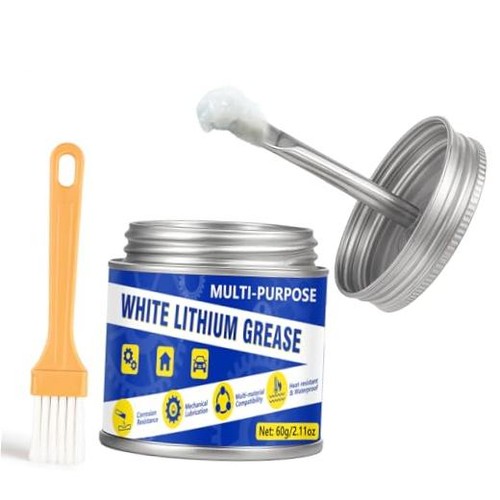 White lithium grease 60ml - white,