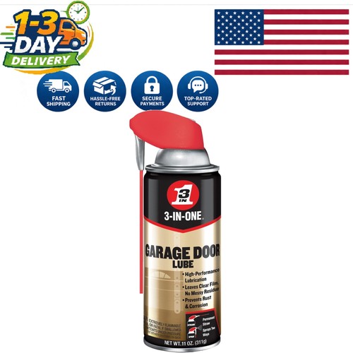 11oz garage door lubricant - garage,
