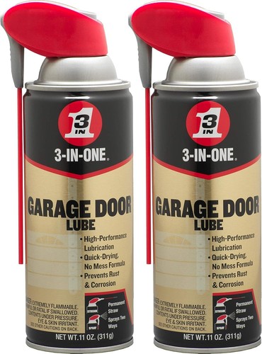 Garage door lubricant - lubricant, with