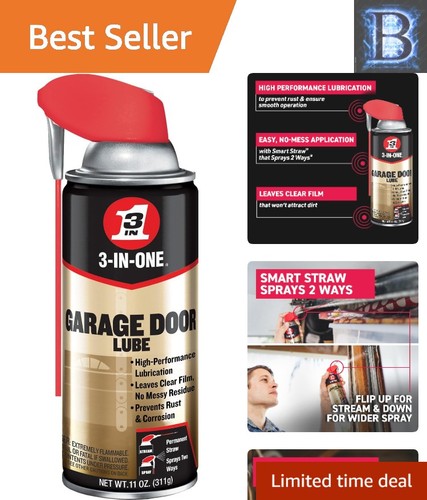 Garage door lubricant - garage,