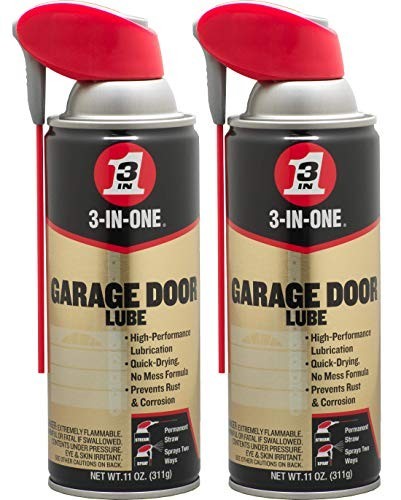 Garage door lubricant - door, 2