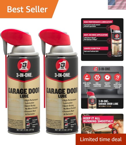 Garage door lubricant pack - garage,