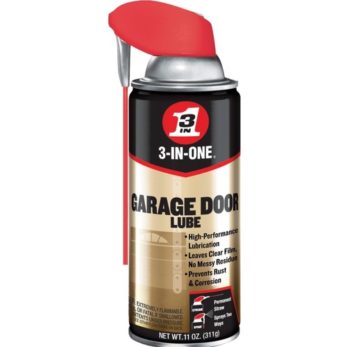 Garage door lubricant with - garage,